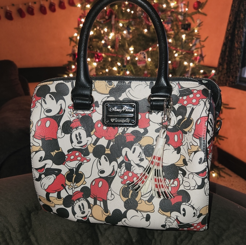 Heart Tag Loungefly Disney Purse Rare